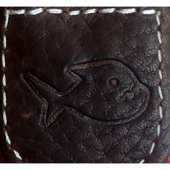 Piranha Made in France Woven Red Belt - Men's sz 38"-40" - Picture 7 of 7